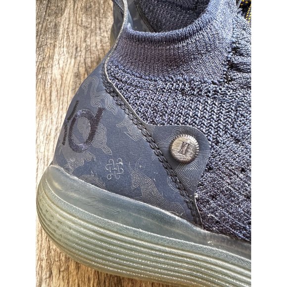 NIKE KEVIN DURANT KD11 CHINESE ZODIAC BASKETBALL SHOES Men Size 10 BLUE GOLD - Picture 7 of 12